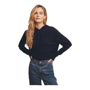 NAADAM Cashmere Hoodie Navy Blue Size M